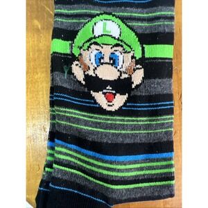 Super Mario Adult Size Game Character Design Crew‎ Socks 6 1/2 -12 NEW WITH TAG